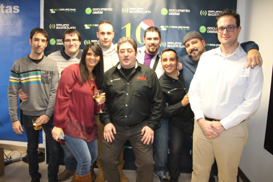 Celebracion 10 años Grupo Solitium - Equipo